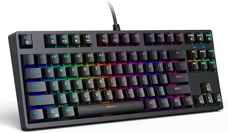 AUKEY Mechanical Keyboard TKL Gaming Keyboard