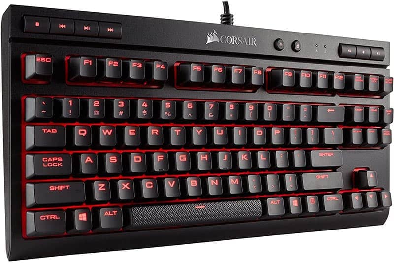 Corsair K63 Compact Mechanical Gaming Keyboard – Backlit Red LET