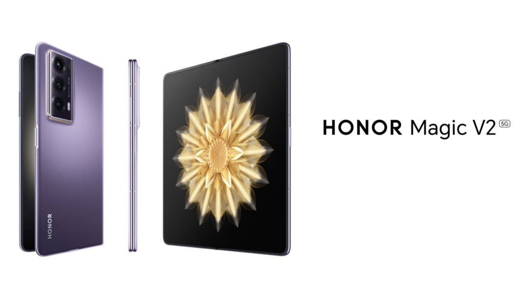 Honor Magic V2 Thinnest Foldable Phone