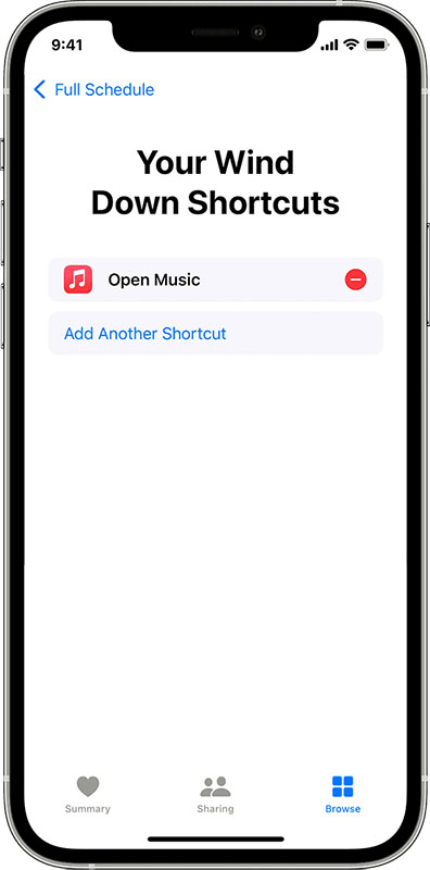 How To Manage Your Wind Down Shortcuts on iPhone
