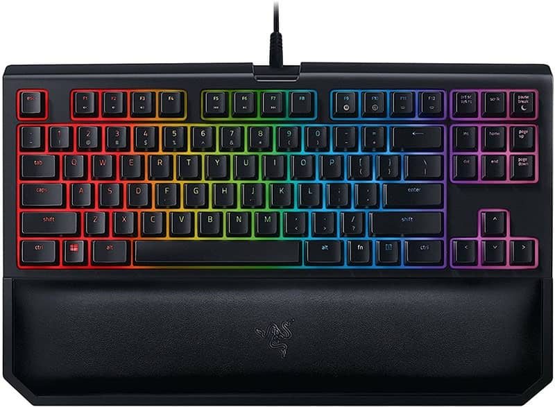 Razer BlackWidow TE Chroma v2 TKL Tenkeyless Mechanical Gaming Keyboard